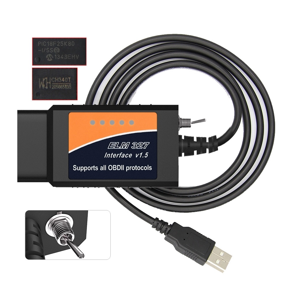 USB OBD 327 ̺, Focccu Forscan ELM     󺧿 ġ 
